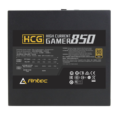 Fuente Alimentacion 850w Antec Hcg Gold 80+Gold Modular Atx | Quonty.com | 0-761345-11644-2
