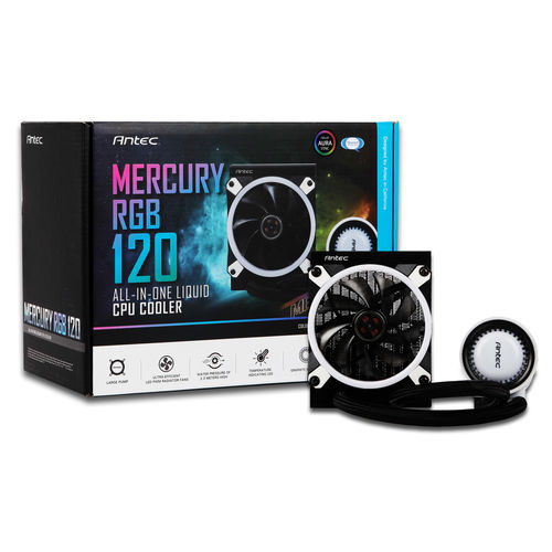 Refrigeracion Liquida Antec Mercury M120 Rgb Intel Amd | Quonty.com | 0-761345-74012-8