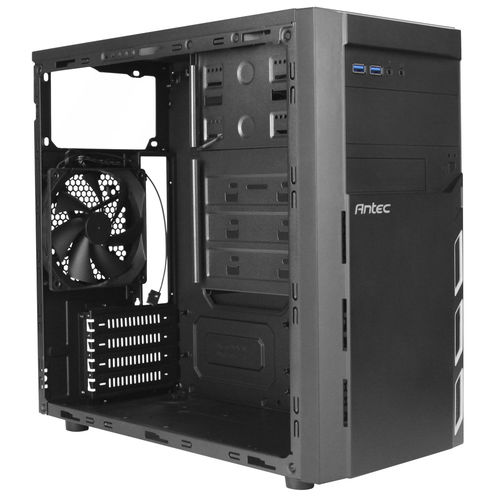 Caja Minitorre/Micro-Atx Antec Vsk 3000 Elite-U3 Usb3.1 Negr | Quonty.com | 0-761345-80000-6