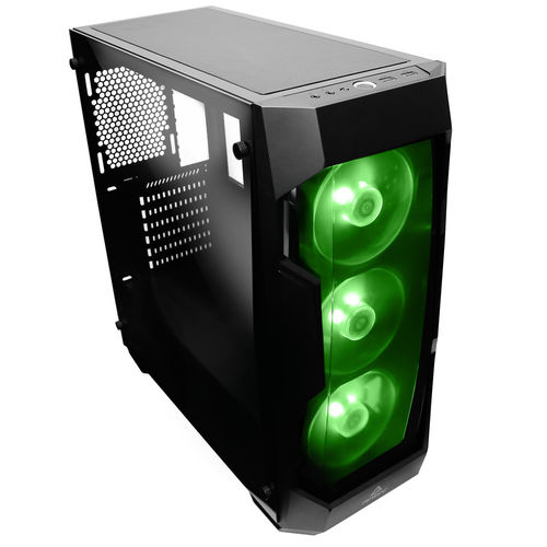 Caja Semitorre/Atx Antec Df500 Rgb Usb3.1 Negra Led-Rgb | Quonty.com | 0-761345-80003-7
