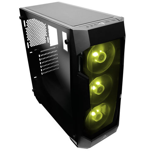 Caja Semitorre/Atx Antec Df500 Rgb Usb3.1 Negra Led-Rgb | Quonty.com | 0-761345-80003-7