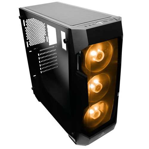 Caja Semitorre/Atx Antec Df500 Rgb Usb3.1 Negra Led-Rgb | Quonty.com | 0-761345-80003-7