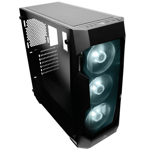 Caja Semitorre/Atx Antec Df500 Rgb Usb3.1 Negra Led-Rgb | Quonty.com | 0-761345-80003-7
