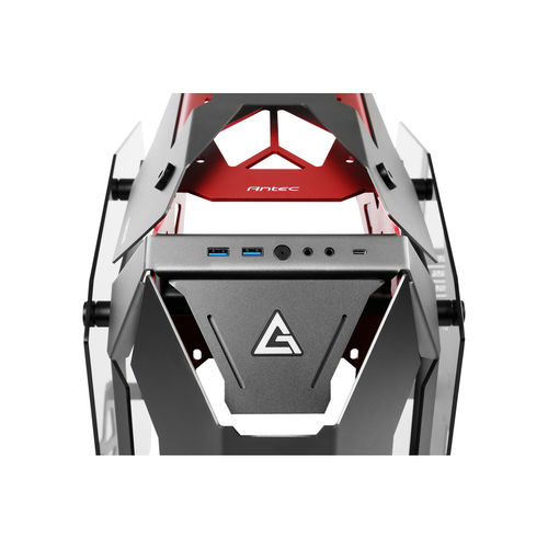 Caja Semitorre/E-Atx Antec Torque Usb3.1 Negro/Rojo | Quonty.com | 0-761345-80017-4