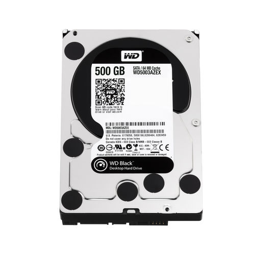 Disco Duro 3.5 500gb Sata3 Wd 64mb Desktop Black | Quonty.com | WD5003AZEX