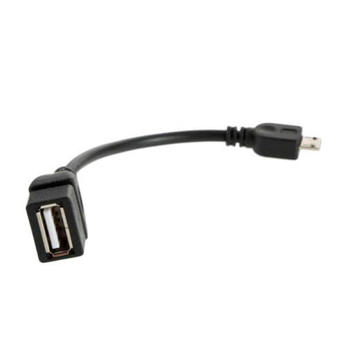 Cable Usb Nano Cable Usb2.0 H - Micro Usb2.0 M 15cm | Quonty.com | 10.01.3500