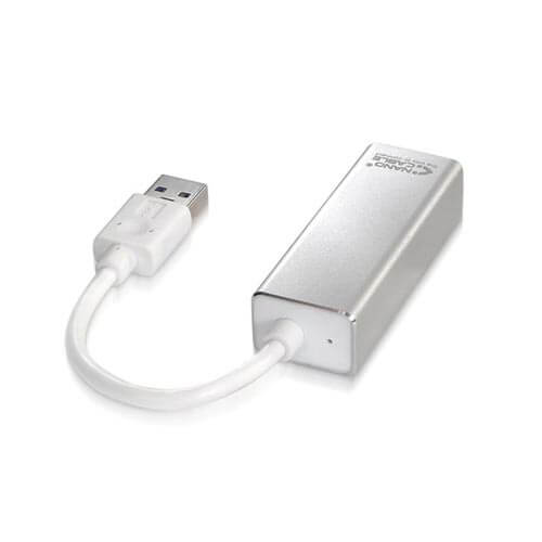 Adaptador De Red Nano Cable Ethernet 10/100/1000 15cm | Quonty.com | 10.03.0401