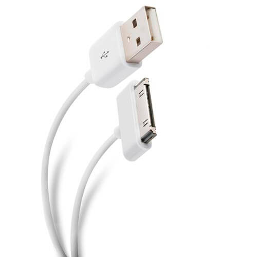 Cable Usb Nano Cable Usb2.0 A/M - Ipod 0.8m Blanco | Quonty.com | 10.10.0101