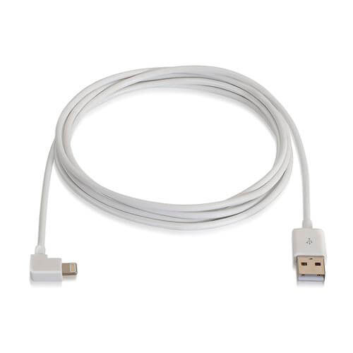 Cable Usb Nano Cable Usb2.0 A/M - Lightning/M 2.0m Blanco | Quonty.com | 10.10.0502-W