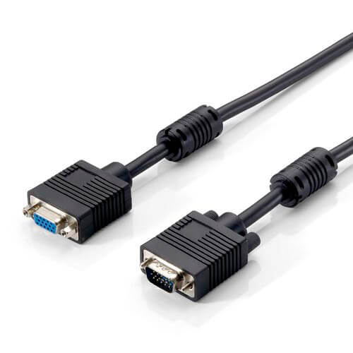 Cable Svga Nano Cable Hdb15/M - Hdb15/H 3,0m Ferrita | Quonty.com | 10.15.0203