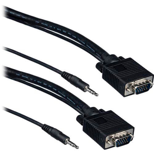 Cable Svga+Audio Nano Cable Hdb15/M Jack3.5/M | Quonty.com | 10.15.2102