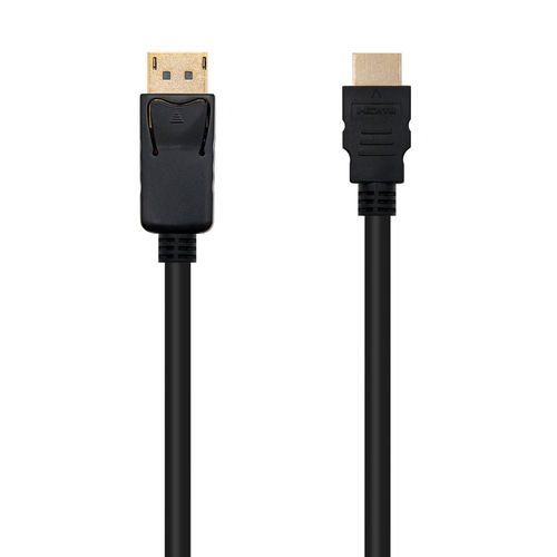 Nano Cable Displayport/Macho A Hdmi/Macho 3m Negro | Quonty.com | 10.15.4303