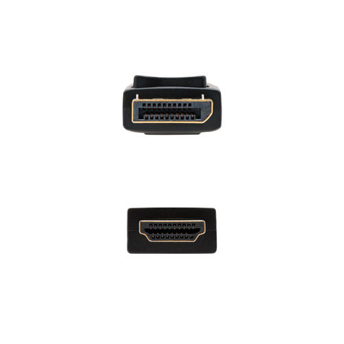 Nano Cable Displayport/Macho A Hdmi/Macho 3m Negro | Quonty.com | 10.15.4303