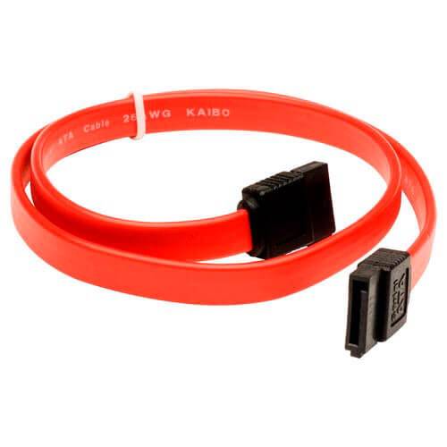 Cable Sata2 Datos Nano Sata2 Recto Sata2 Recto 0,5m Rojo | Quonty.com | 10.18.0101-OEM