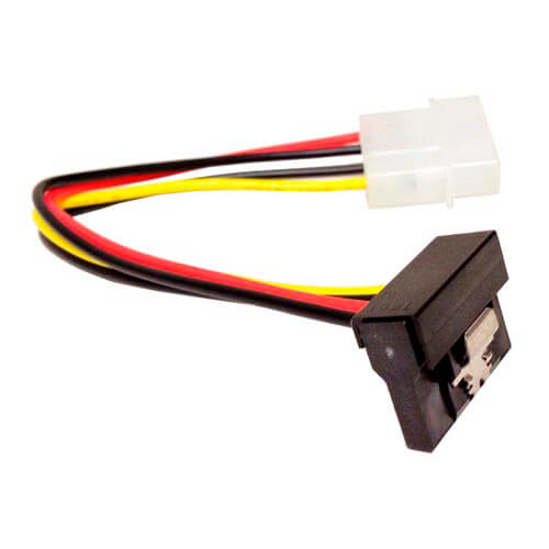 Cable Molex/Sata Alimentacion Nano Cable Molex/M Sata/H 16cm | Quonty.com | 10.19.0201