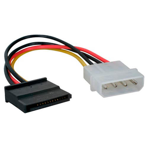 Cable Molex/Sata Alimentacion Nano Cable Molex/M-Sata/H | Quonty.com | 10.19.0205-OEM