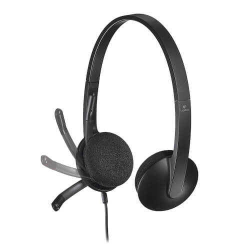 Auriculares Micro Logitech H340 Negro | Quonty.com | 981-000475