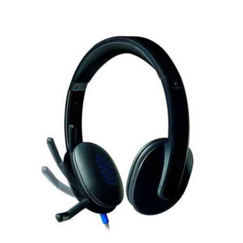 Auriculares Micro Logitech H540 Negro | Quonty.com | 981-000480
