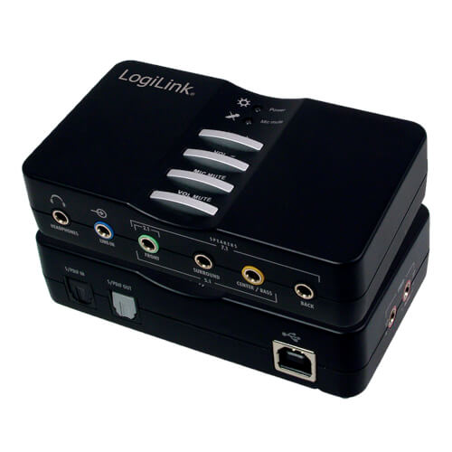 Tarjeta De Sonido Logilink 7.1 Usb Box Ua0099 | Quonty.com | UA0099