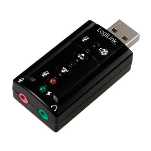 Tarjeta De Sonido Logilink 7.1 Usb Ua0078 | Quonty.com | UA0078