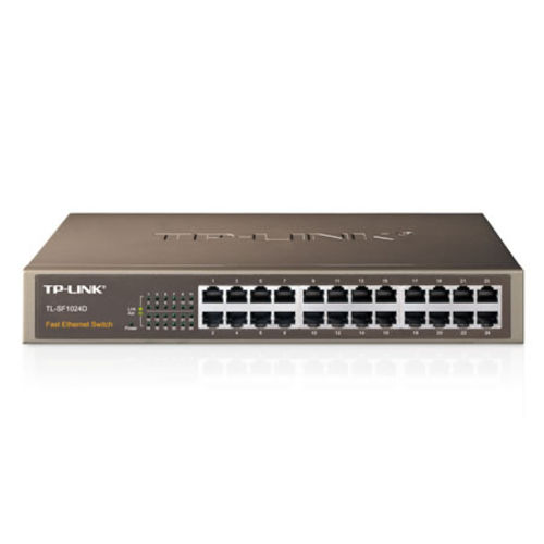 Hub Switch 24 Ptos 10/100 Tp-Link Sf1024d /Fanless | Quonty.com | TL-SF1024D