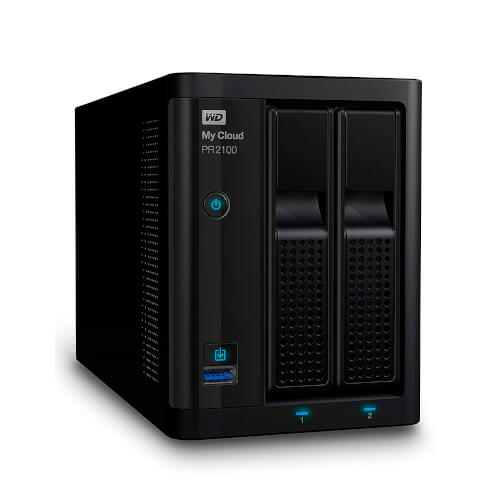 Western Digital My Cloud Pr2100 Nas Escritorio Ethernet | Quonty.com | WDBBCL0160JBK-EESN