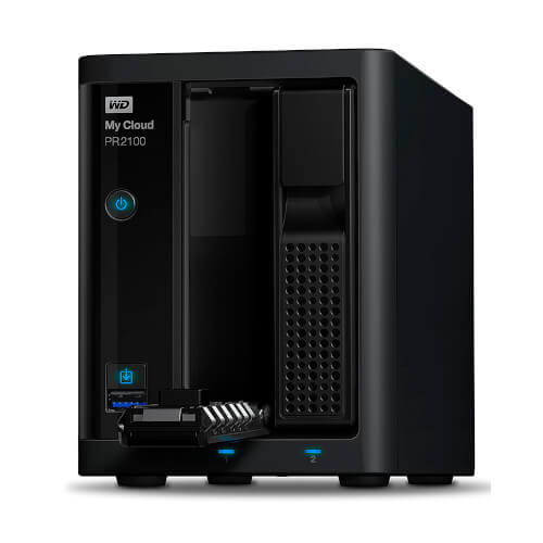 Western Digital My Cloud Pr2100 Nas Escritorio Ethernet | Quonty.com | WDBBCL0160JBK-EESN