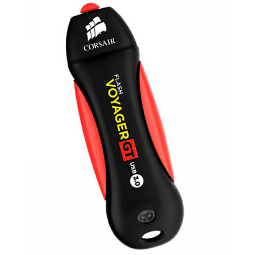 Corsair Flash Voyager Gt 32gb Usb 3.0 Negro, Rojo | Quonty.com | CMFVYGT3B-32GB