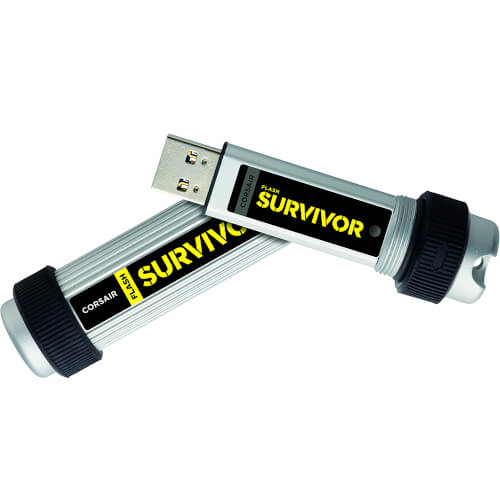 Corsair Usb 64gb 3.0 Flash Survivor | Quonty.com | CMFSV3B-64GB