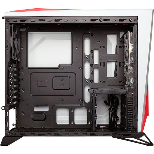 Corsair Caja Semitorre Carbide Series Spec-Alpha Blanca/Roja | Quonty.com | CC-9011083-WW