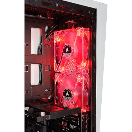 Corsair Caja Semitorre Carbide Series Spec-Alpha Blanca/Roja | Quonty.com | CC-9011083-WW