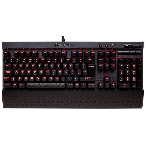 Corsair K70 Lux Teclado Gaming Usb Qwerty Español Led-Rojo | Quonty.com | CH-9101020-ES