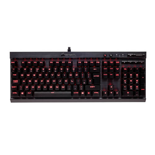 Corsair K70 Lux Teclado Gaming Qwerty Usb Español Led-Rojo | Quonty.com | CH-9101021-ES