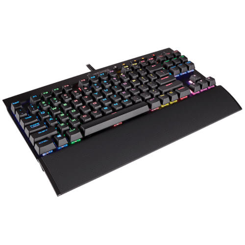Teclado Corsair K65 Lux Compact Rgb Led Cherry Mx Red | Quonty.com | CH-9110010-ES