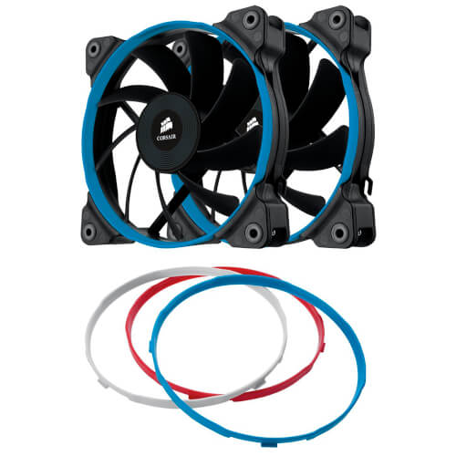 Ventilador Caja Corsair Air Af120 Quiet Edition Twin Pack | Quonty.com | CO-9050002-WW