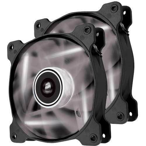 Ventilador Caja Corsair Air Af120 Led-Blanco 120mm 2unds | Quonty.com | CO-9050016-WLED