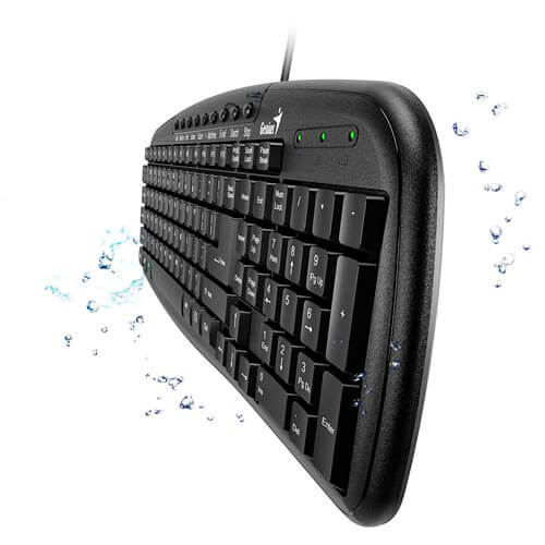 Teclado Genius Kb-M225c Usb Negro | Quonty.com | 31310479101