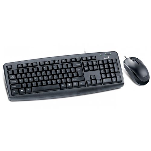Combo Teclado/Raton Genius Km-130 Usb Negro | Quonty.com | 31330210101