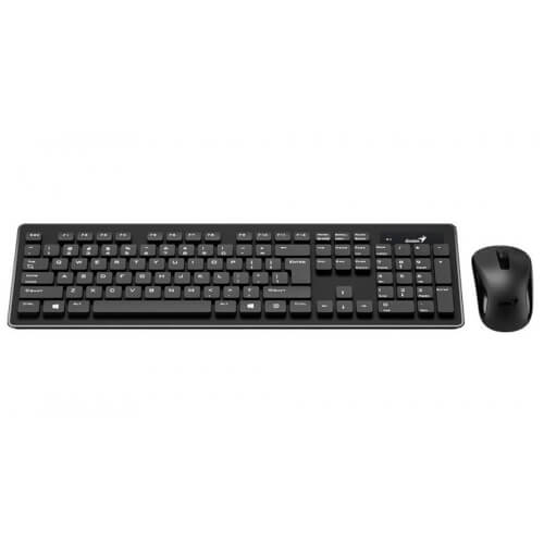 Combo Teclado/Raton Genius Slimstar 8005 Inalambrico Negro | Quonty.com | 31340006102