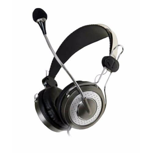 Auriculares C/Microfono Genius Hs-04su Jack-3.5mm Negro | Quonty.com | 31710045100