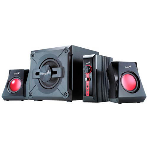 Altavoces Genius Sw-G2.1 1250 2.1 Jack-3.5mm Negro | Quonty.com | 31730980100