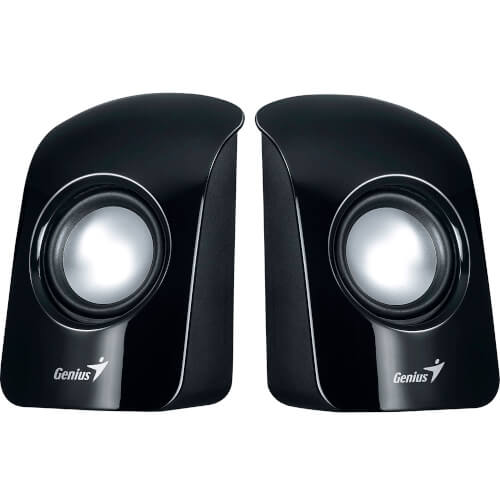 Altavoces Genius Sp-U115 2.0 Jack3.5mm Negro | Quonty.com | 31731006100