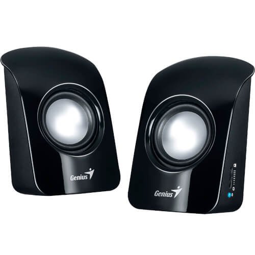 Altavoces Genius Sp-U115 2.0 Jack3.5mm Negro | Quonty.com | 31731006100