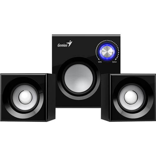 Altavoces Genius Sw-2.1 370 2.1 Jack-3.5mm Negro | Quonty.com | 31731067100