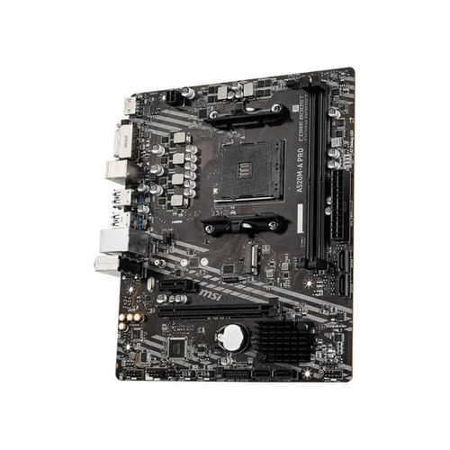 Placa Msi A520m-A Pro Amd Am4 Ddr4 Hdmi Pcie3.0 Usb3.2 Matx | Quonty.com | 911-7C96-001