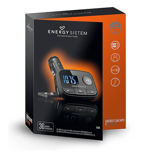 Mp3 Coche Energy Sistem F2 Knight Negro | Quonty.com | 384600