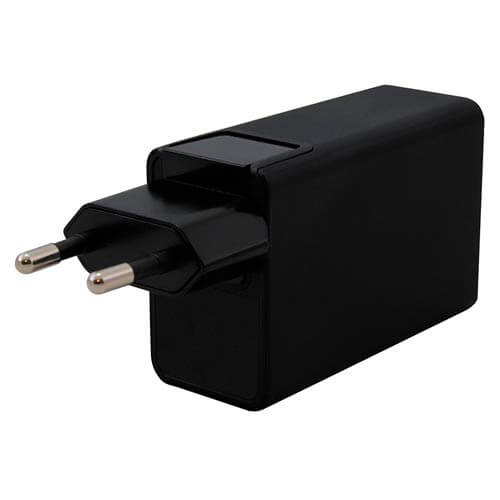 Cargador Usb Pared 3go 3ptos 5v 2.4a (2+1 Rapido) | Quonty.com | ALMUSB3QC