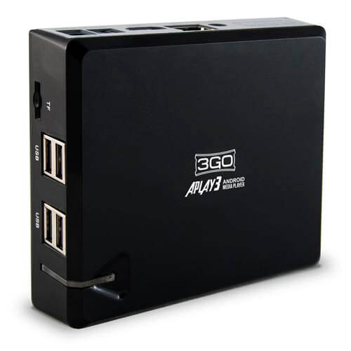 Android Tv 3go Aplay3 Ram-1gb Mem-8gb Wifi-N/Rj45 Hdmi | Quonty.com | APLAY3