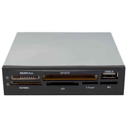 Multilector Interno 3.5'' 3go Cr37 Tarjetas Flash / Usb2.0 | Quonty.com | CR37OEM