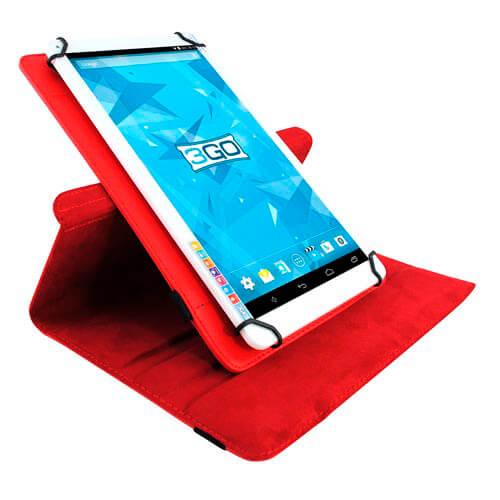 Funda Tablet 3go 10,1&Quot; Roja | Quonty.com | CSGT15